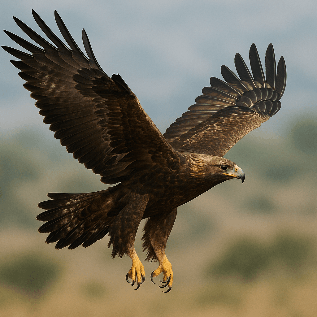 Imperial eagle (Aquila heliaca)