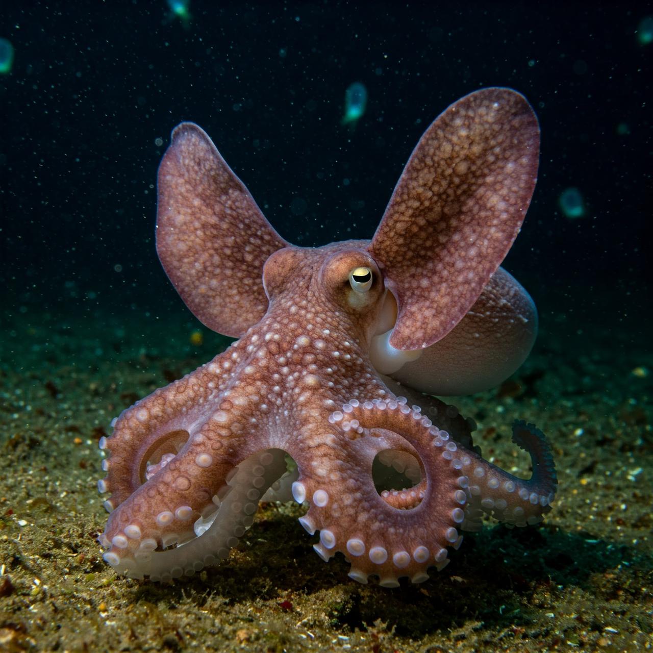 Dumbo Octopus (Grimpoteuthis)