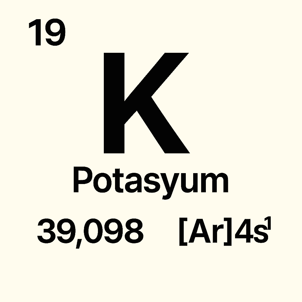 Potasyum (K)