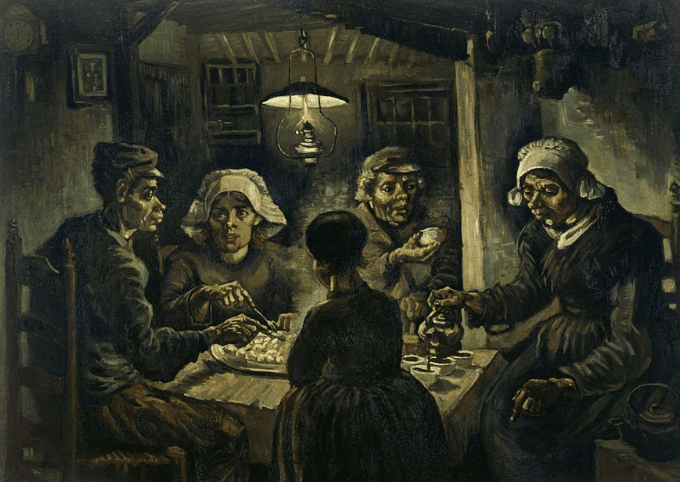 Patates Yiyenler (Tablo)