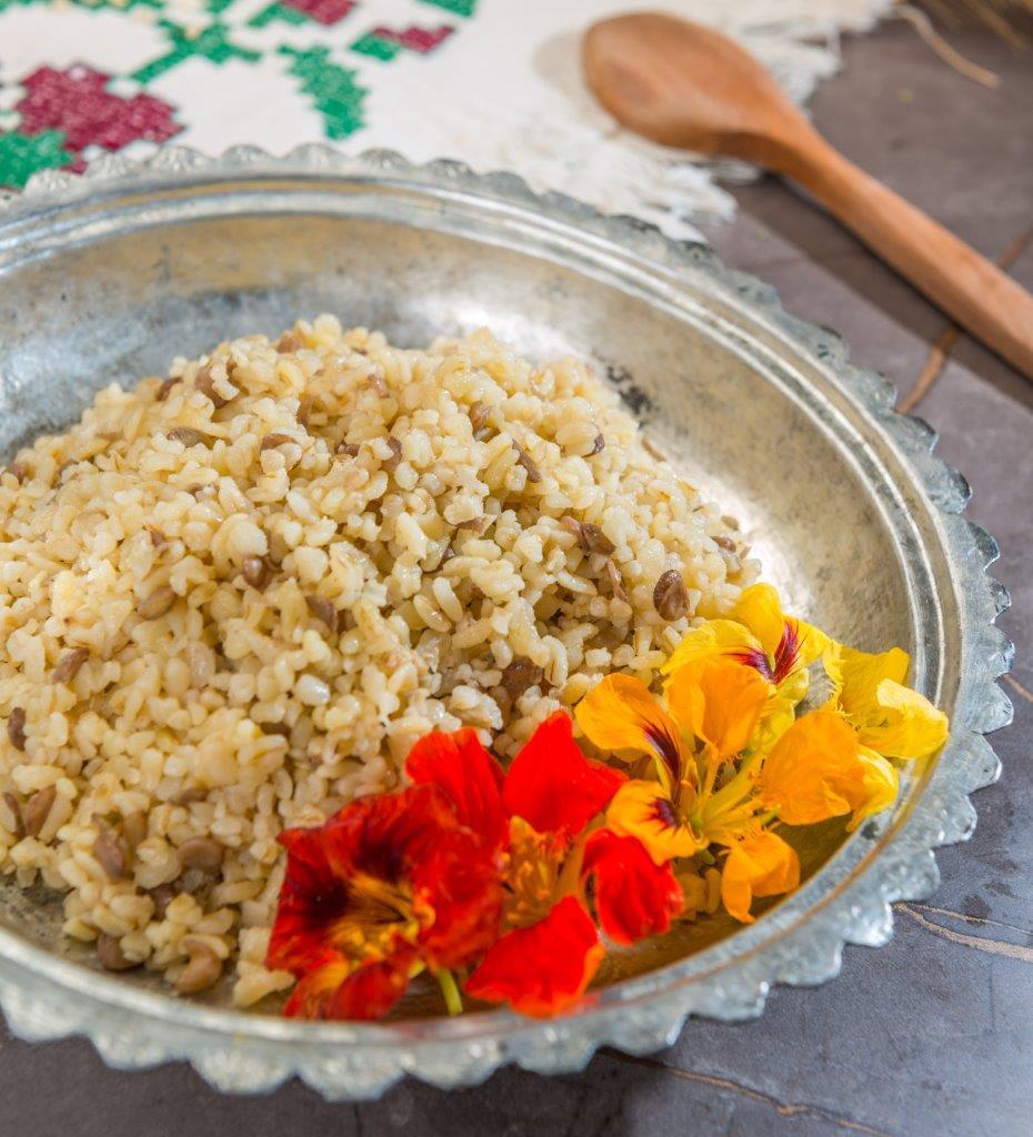 Konya Menekşeli Pilav