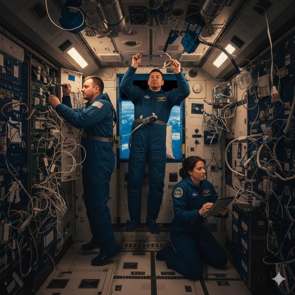 How Do Astronauts Spend a Day in Space?