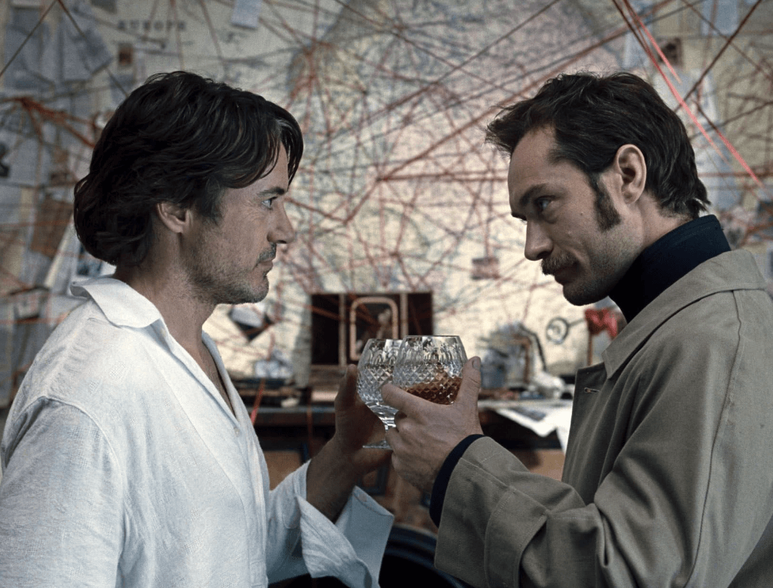Sherlock Holmes: Gölge Oyunları Filminden Bir Sahne