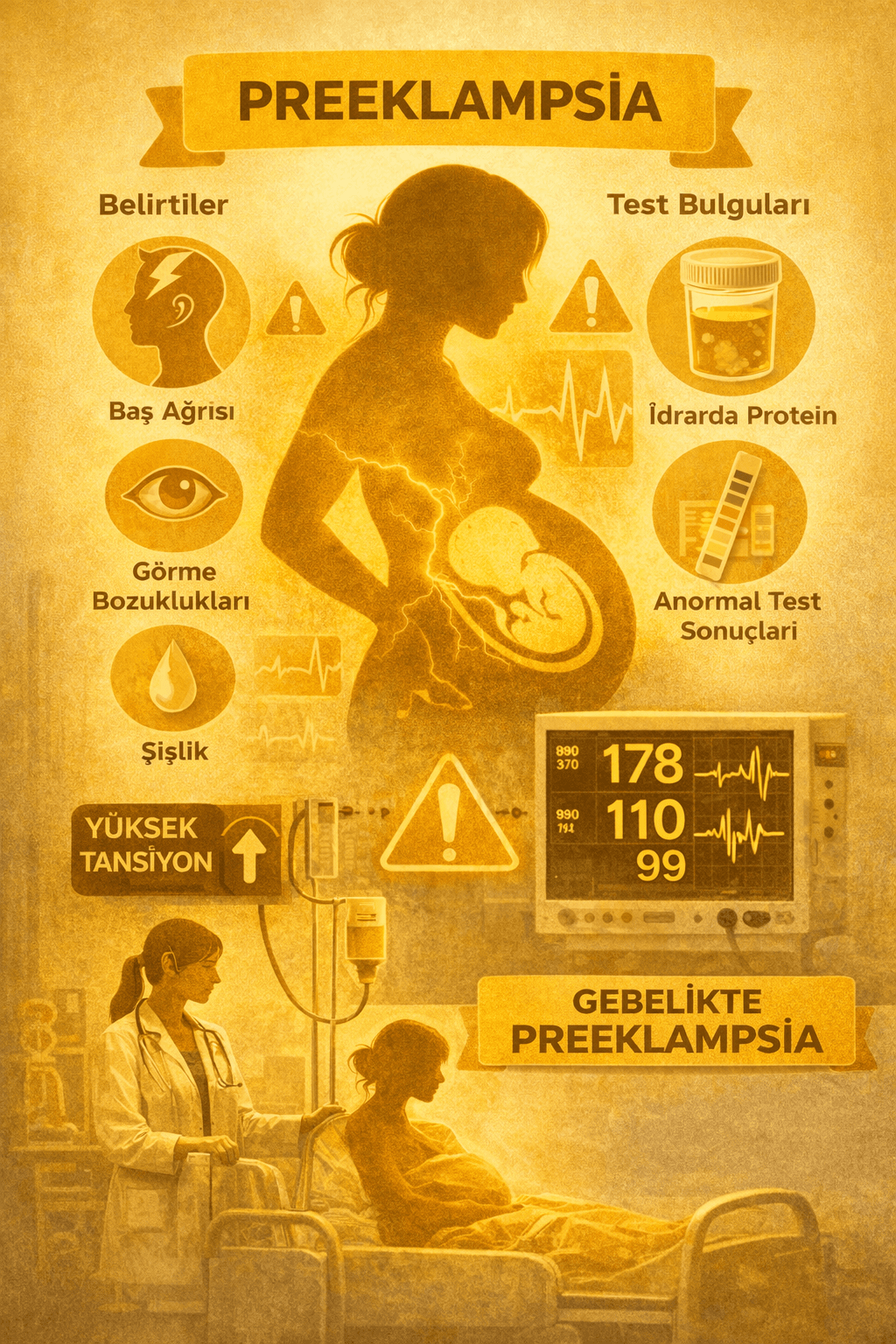 Preeklampsi bulguları