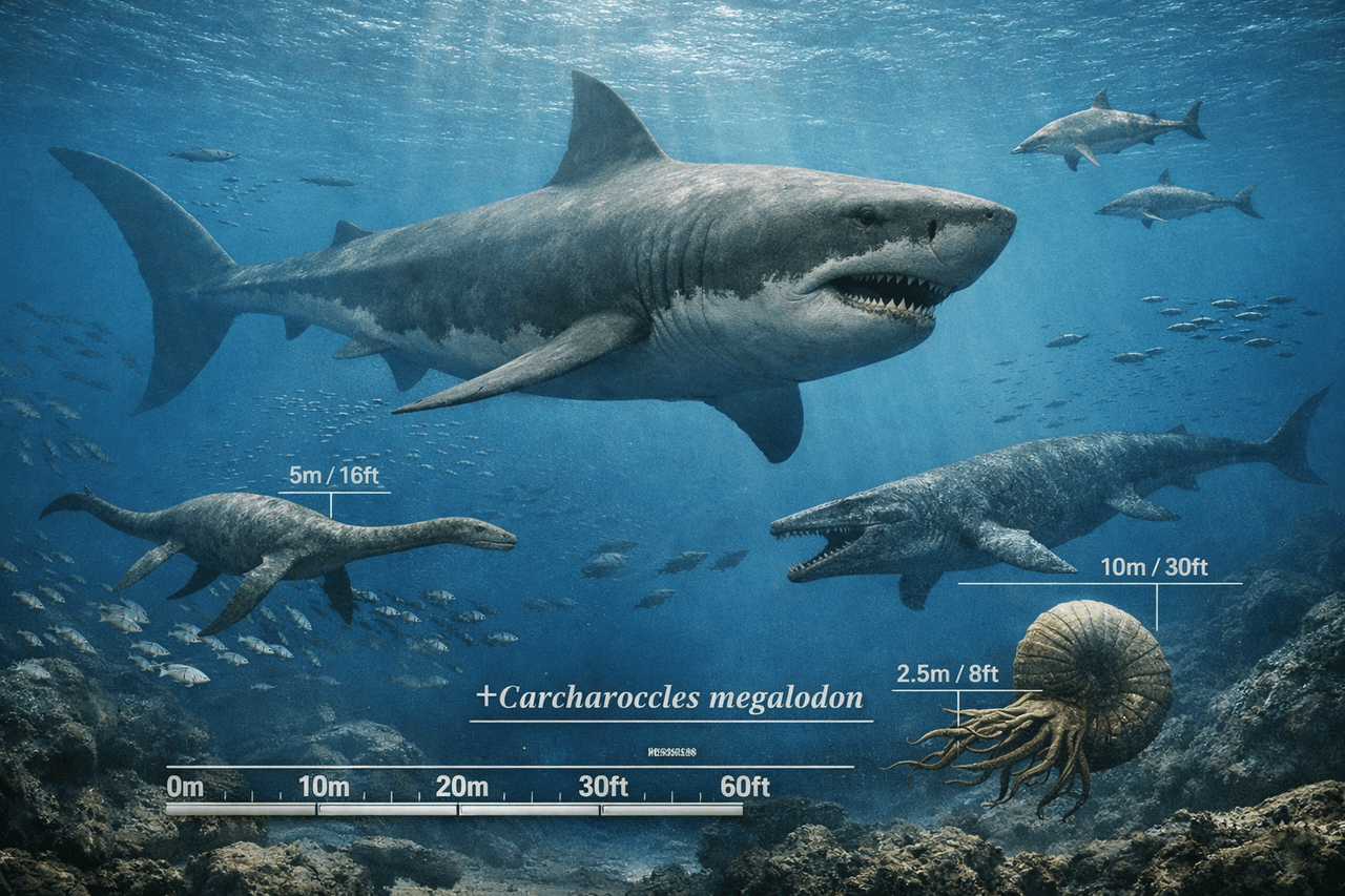 Megalodon (Carcharocles megalodon)