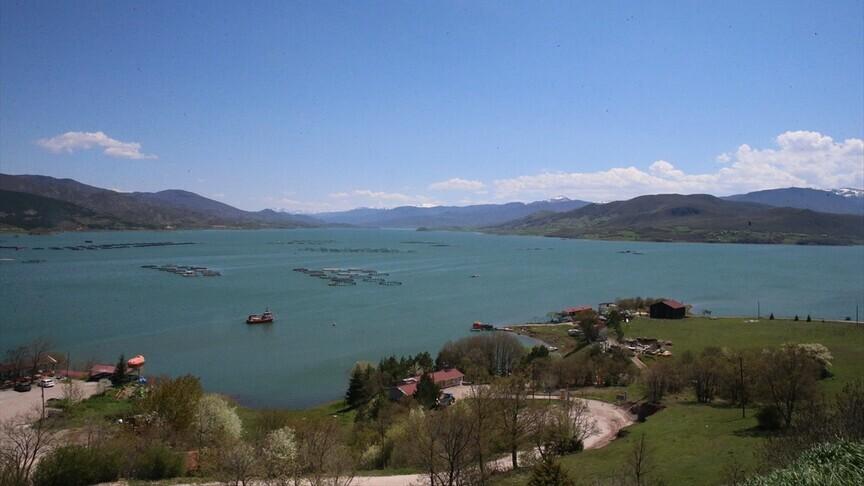Almus Dam Lake