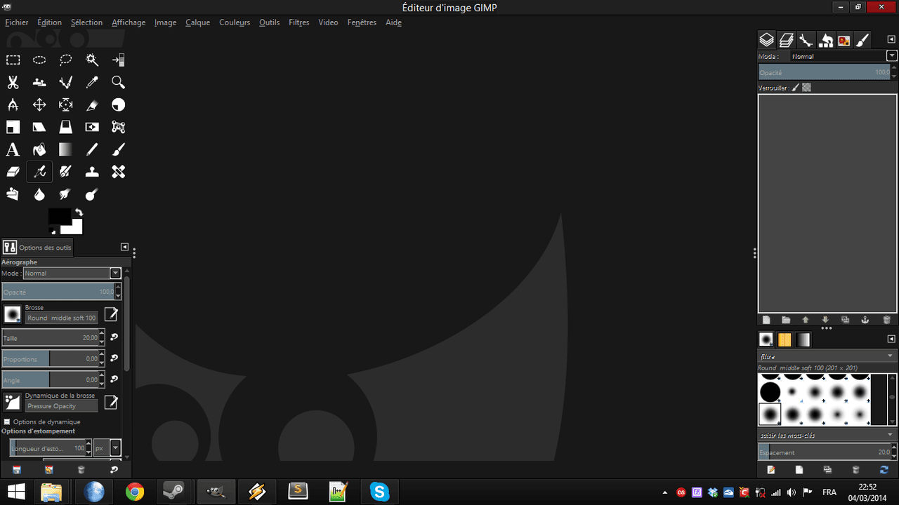 Screenshot from GIMP