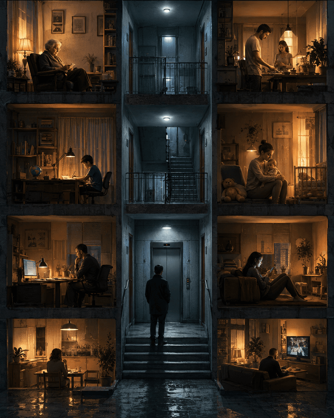 Neighborhood: How Well Do We Know Each Other When Living in the Same Apartment Building?