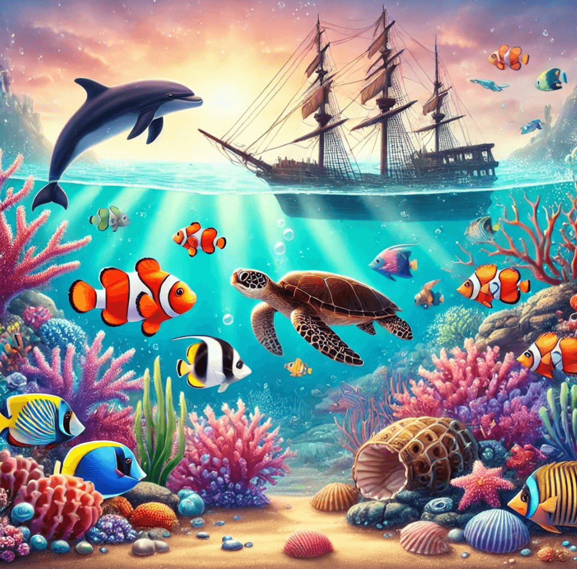 What Is There Under the Seas?