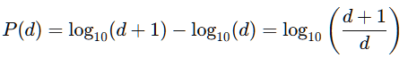 Benford's Law