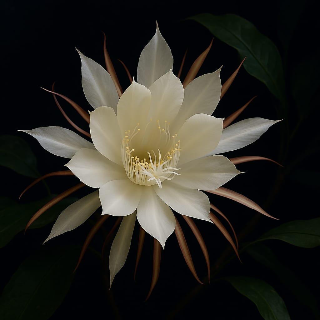 Queen of the Night Flower (Epiphyllum Oxypetalum)