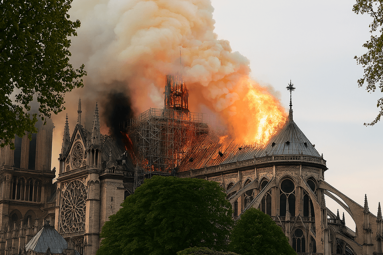 Notre Dame Cathedral Fire