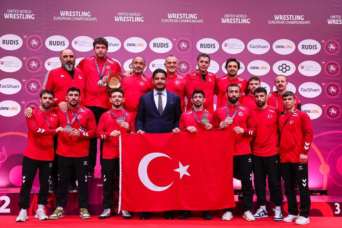 2025 Avrupa Güreş Şampiyonası'nda Türkiye'nin Performansı