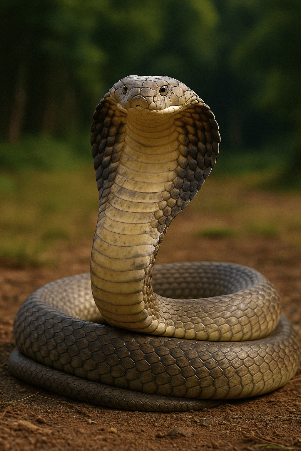 Kral Kobra (Ophiophagus hannah)