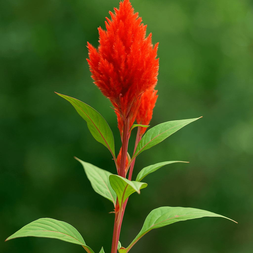 Cockscomb (Celosia sp.)