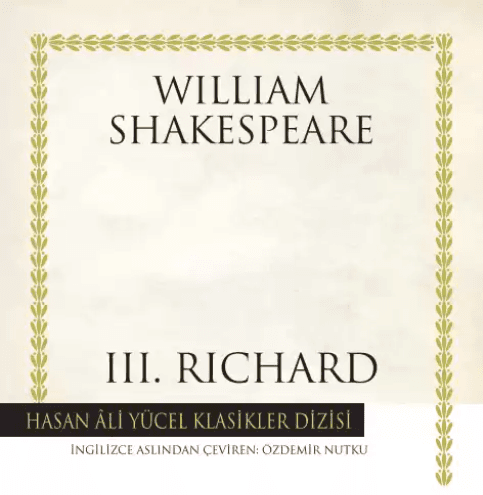 III. Richard (Kitap)