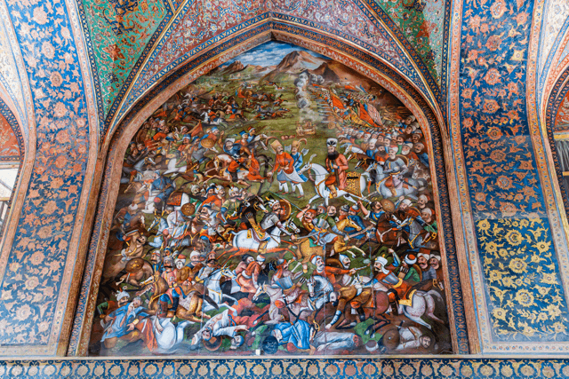 Battle of Chaldiran Wall Fresco