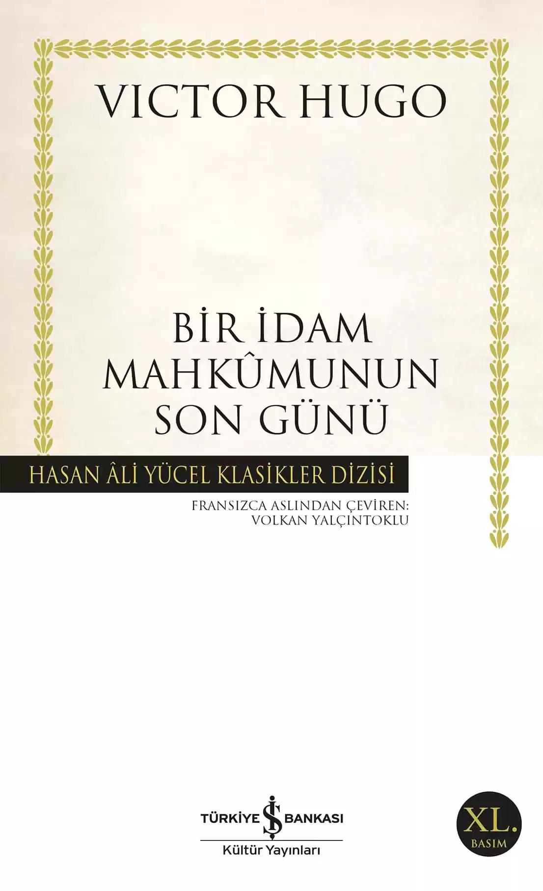 Bir İdam Mahkûmunun Son Günü (Kitap)