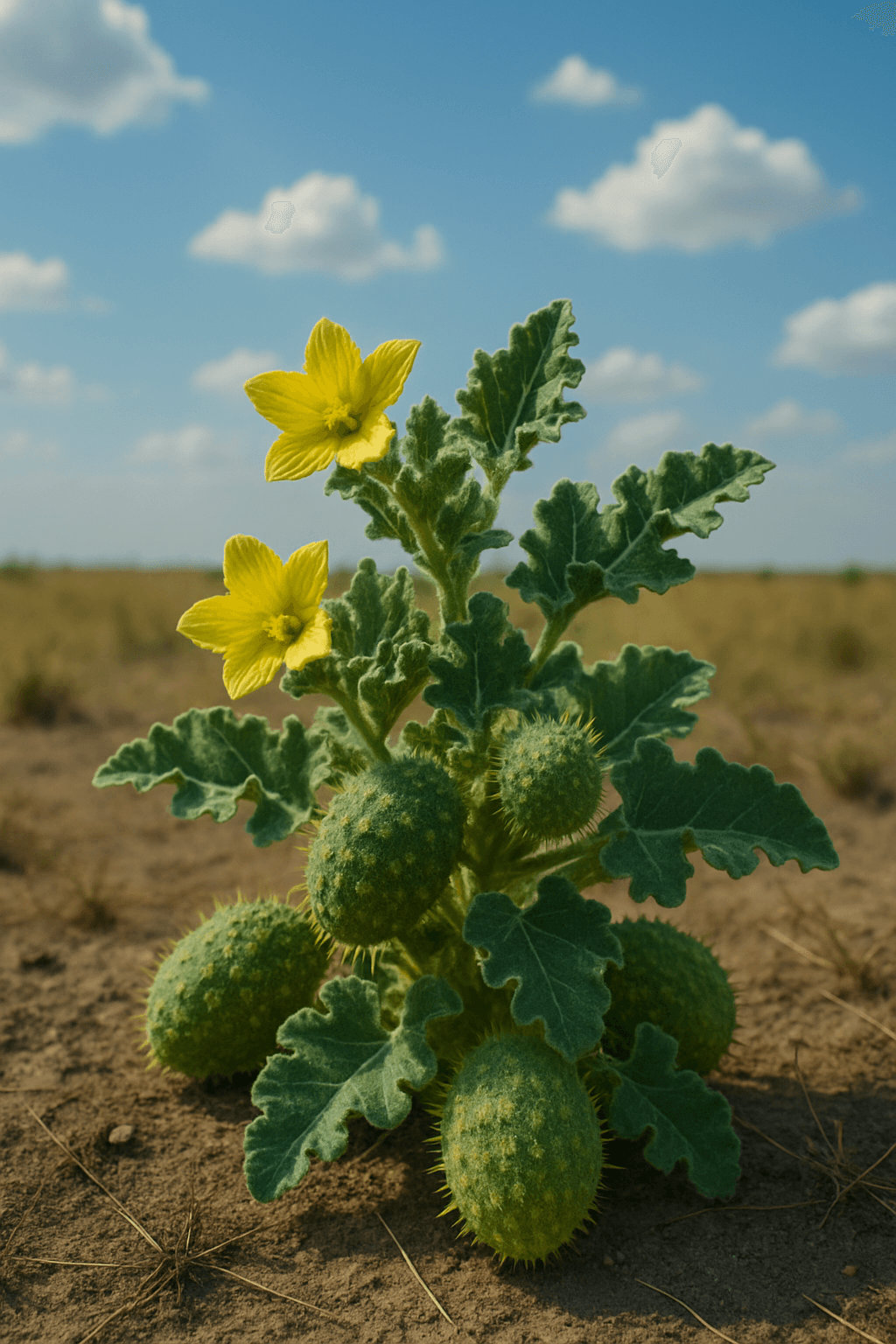 Bitter Cucumber (Ecballium elaterium)