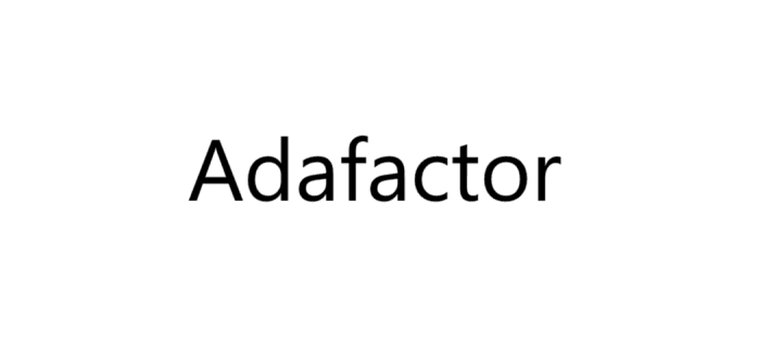 Adafactor