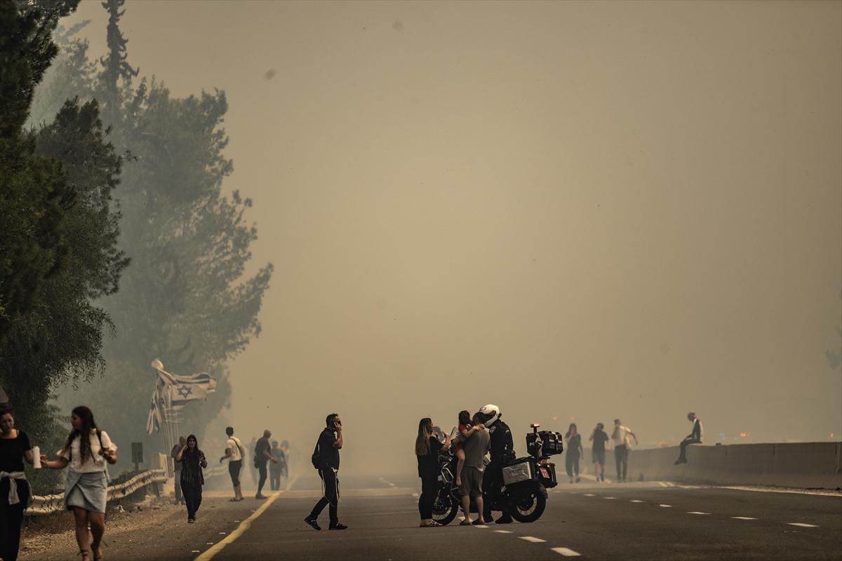 Jerusalem–Tel Aviv Line Forest Fires (April 2025)