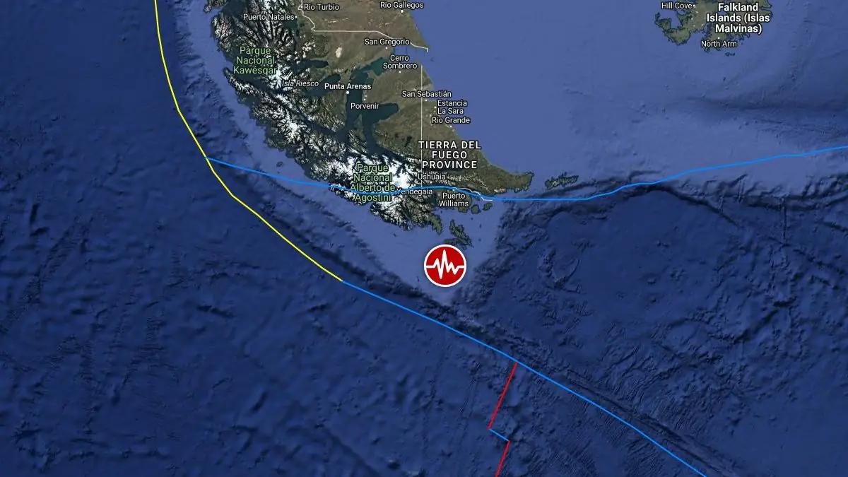 Drake Strait Earthquake (2025) image