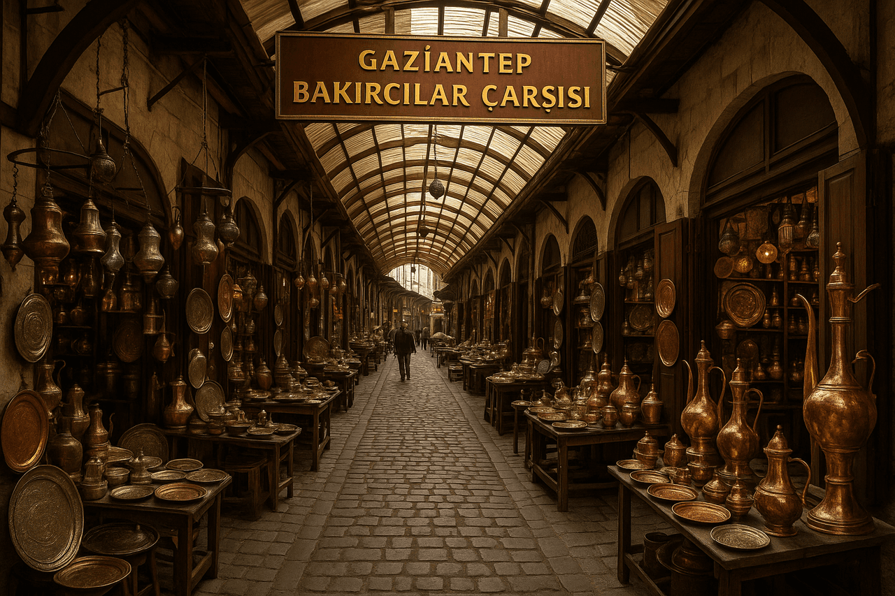 Gaziantep Bakırcılar Çarşısı