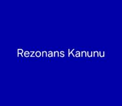Rezonans Kanunu