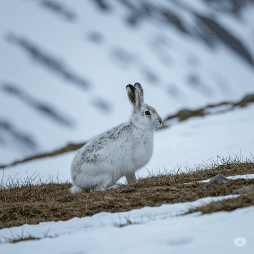 Alp Kar Tavşanı (Lepus Timidus)