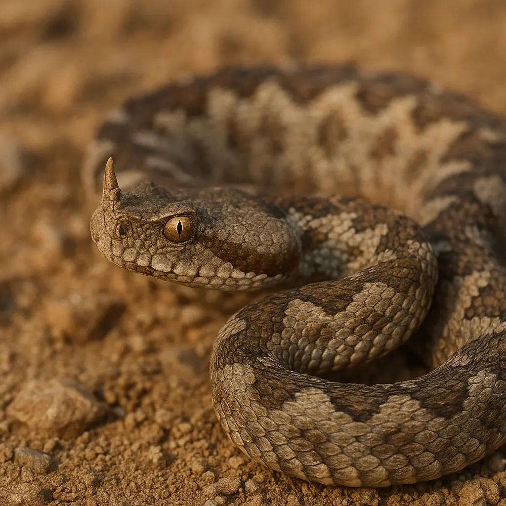 Horned Viper (Vipera Ammodytes)