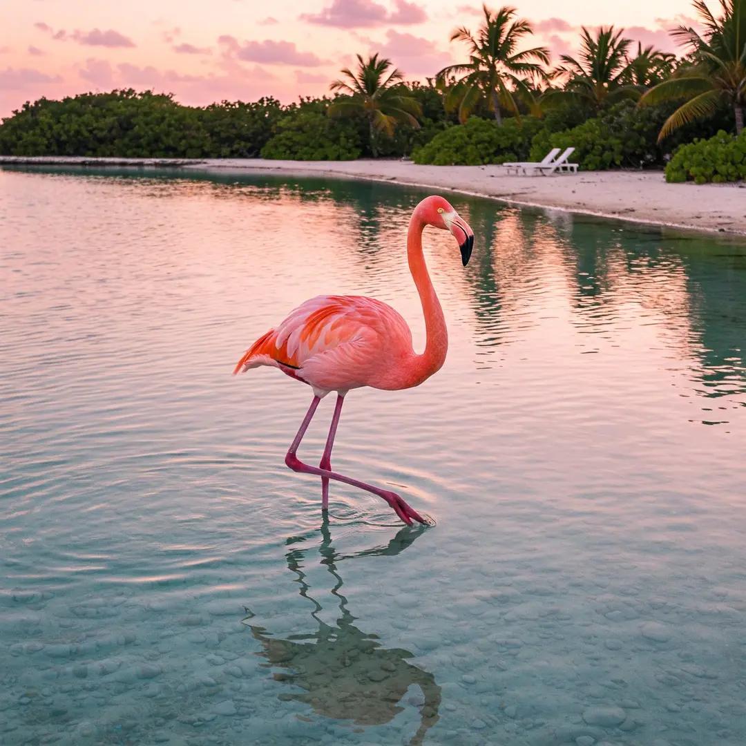 Flamingos (Phoenicopteridae)