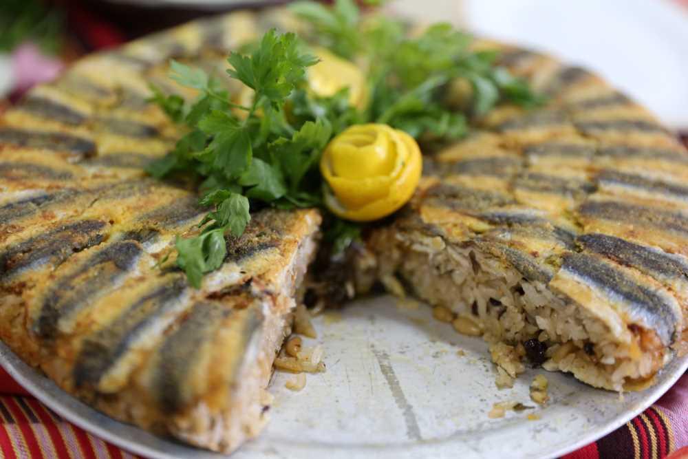 Hamsi Böreği (Hamsili Pilav)