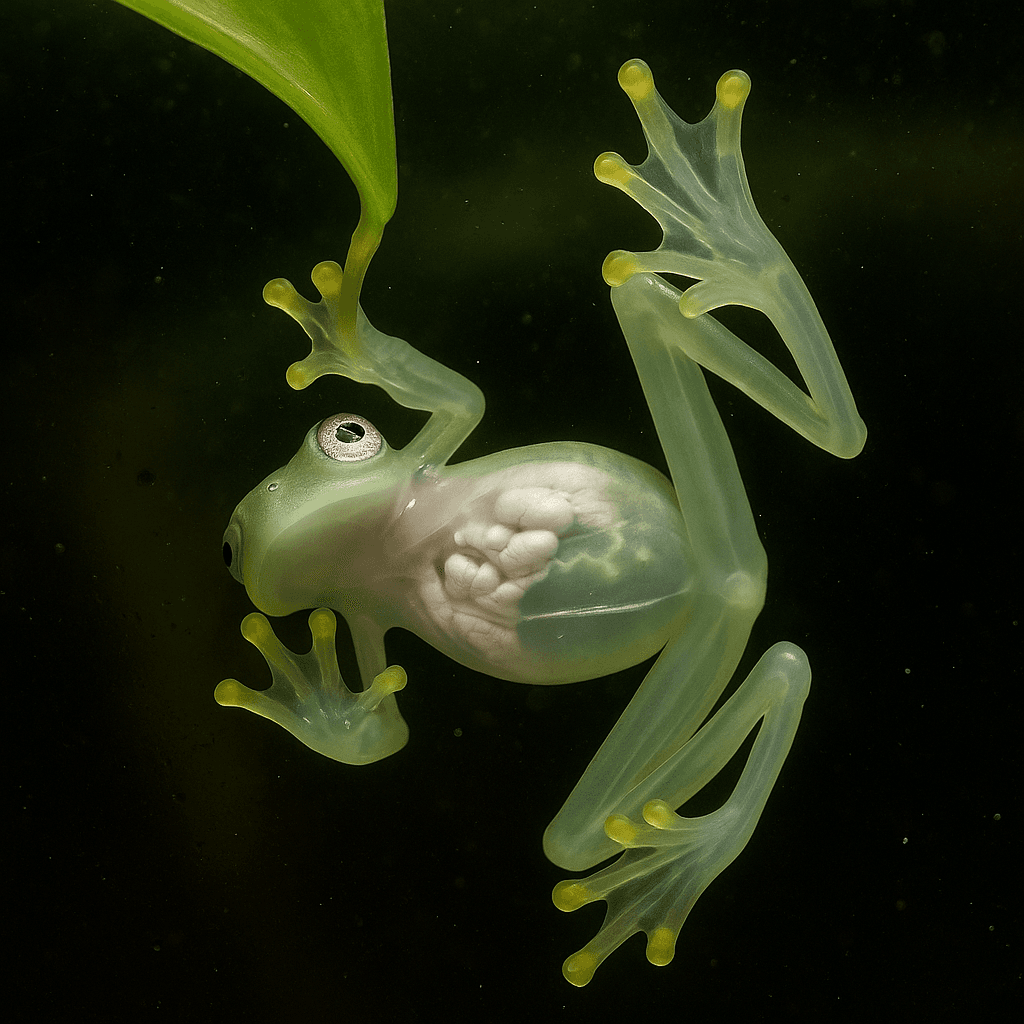 Kuzey Cam Kurbağası (Hyalinobatrachium Fleischmanni)