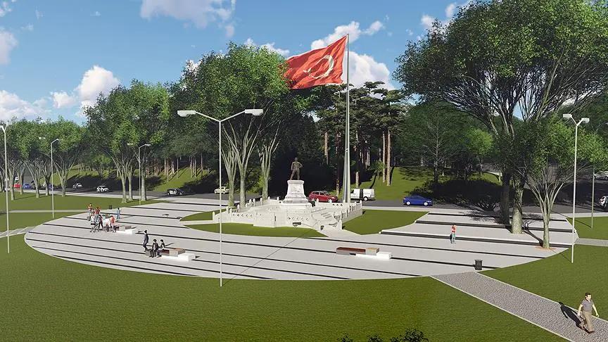 The Sarayburnu Atatürk Statue