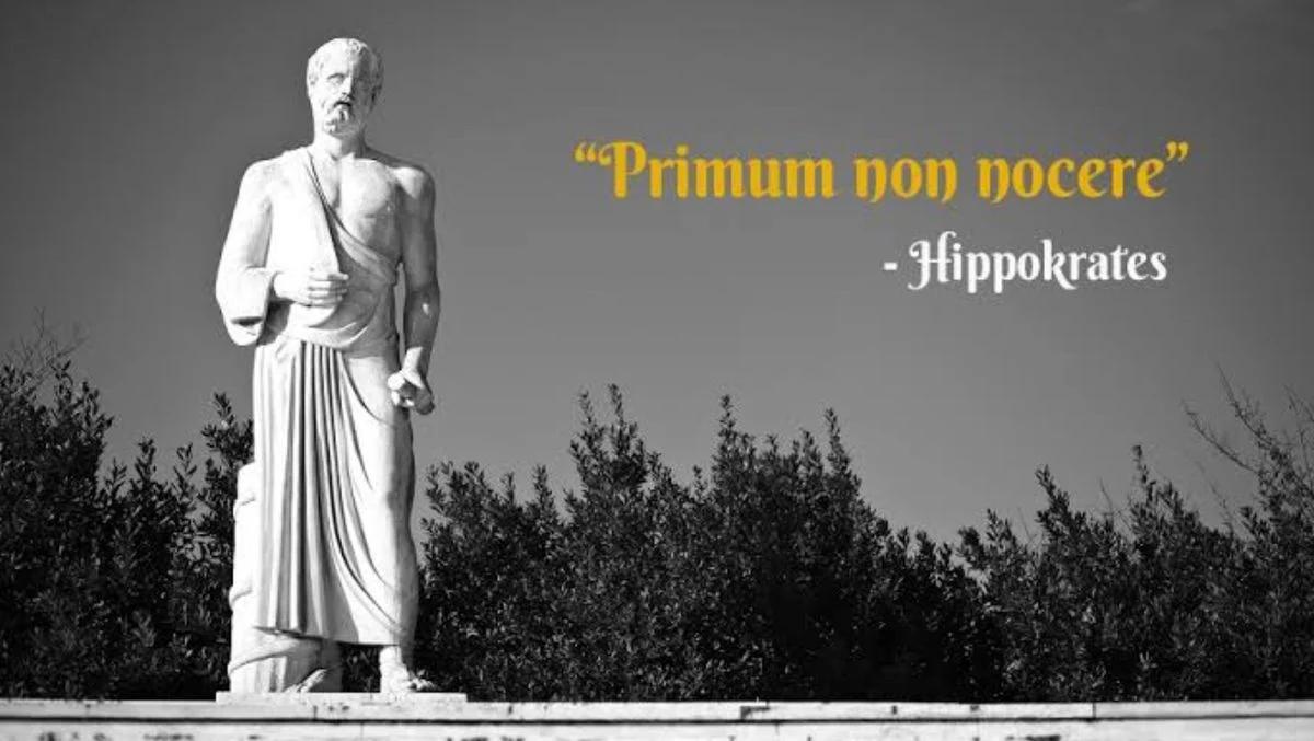 First, do no harm!