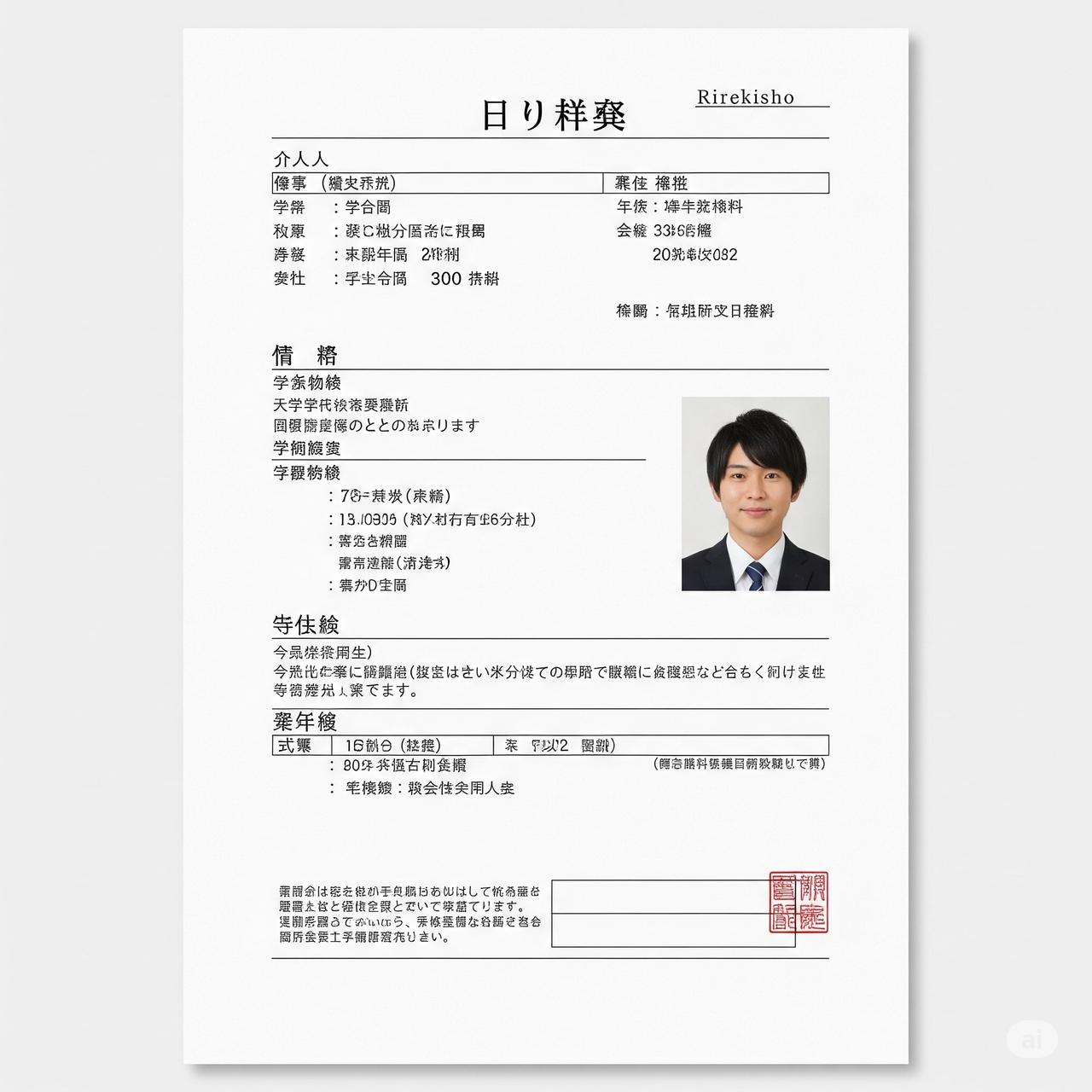 Japonya'da El Yazısıyla CV Yazma Geleneği
