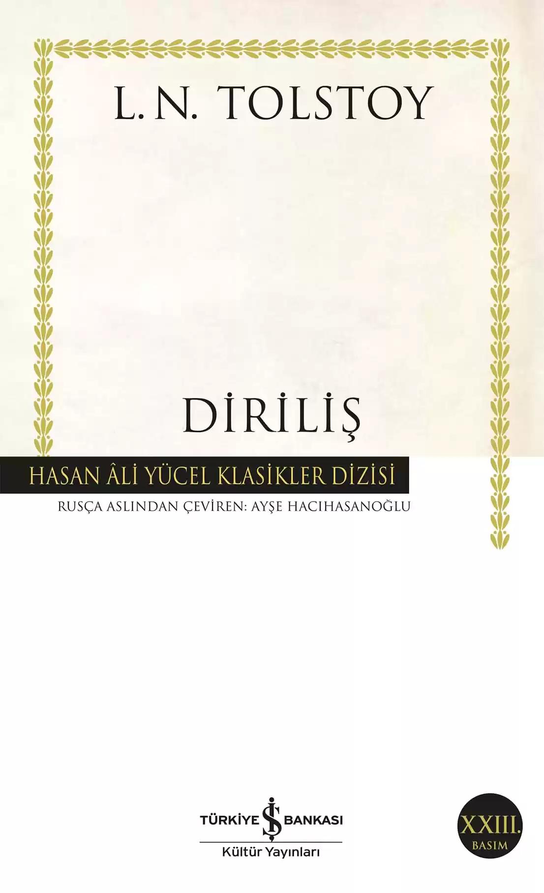 Diriliş (Roman)