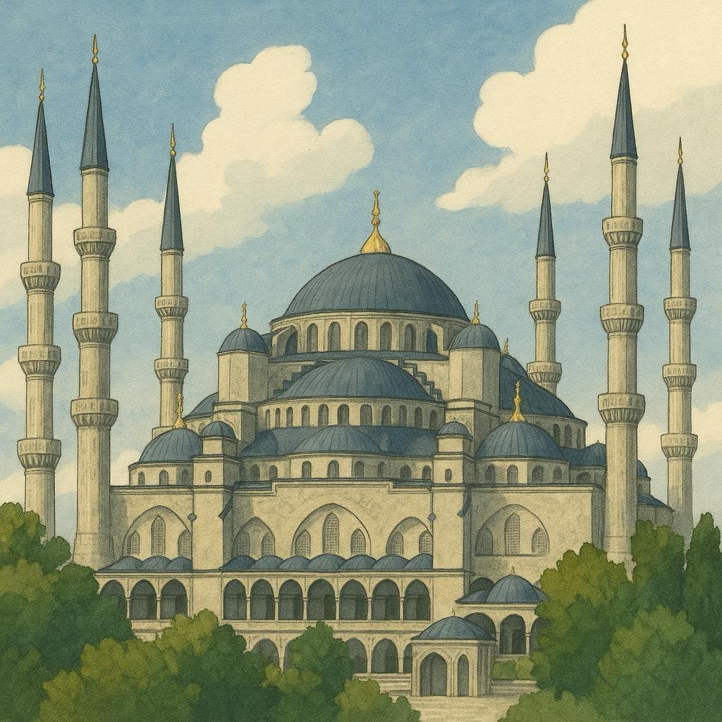 Where is Sultanahmet Camii?
