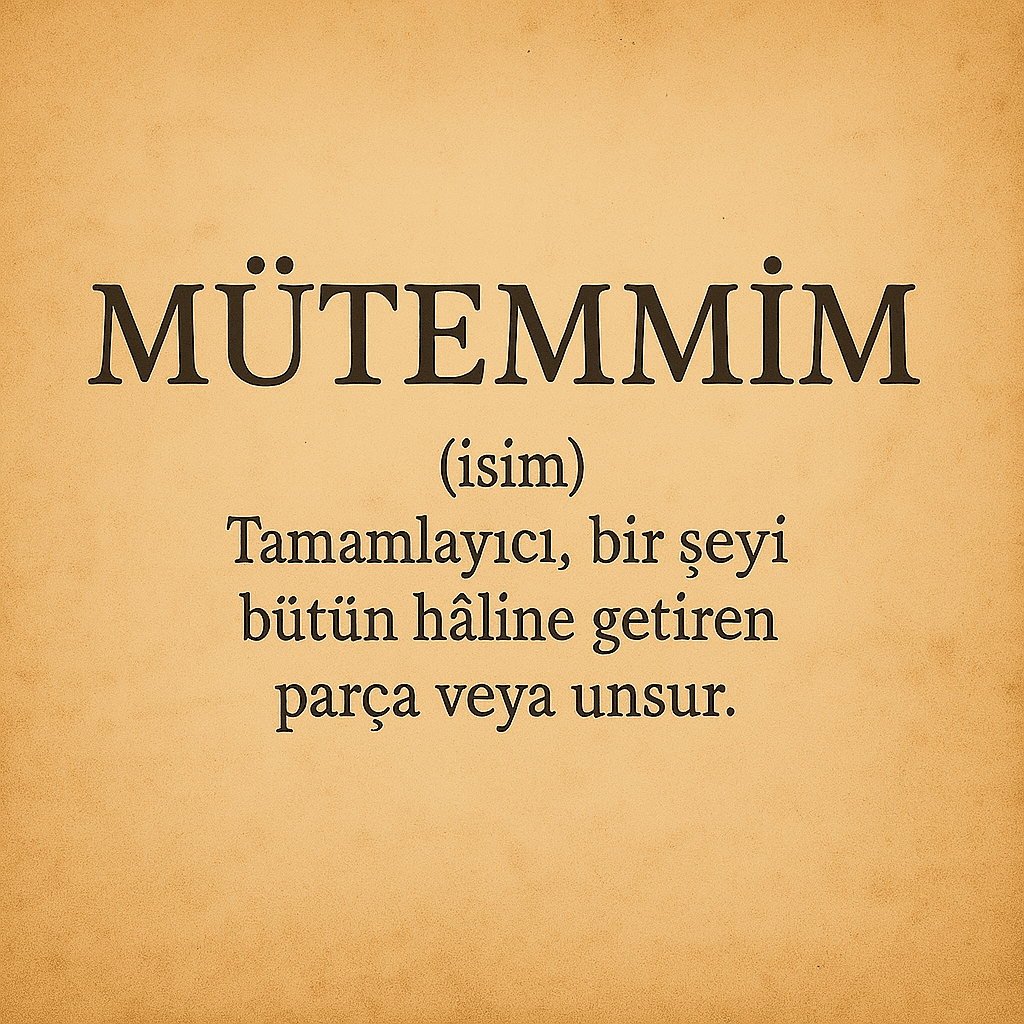 Mütemmim