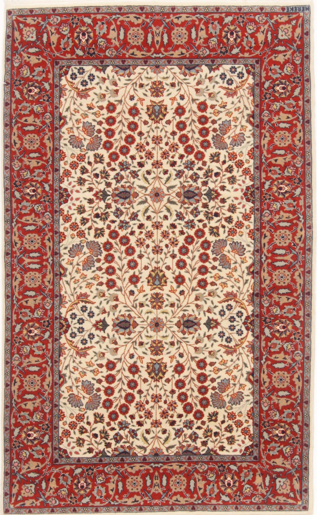 Hereke Wool Hand-Knotted Rug