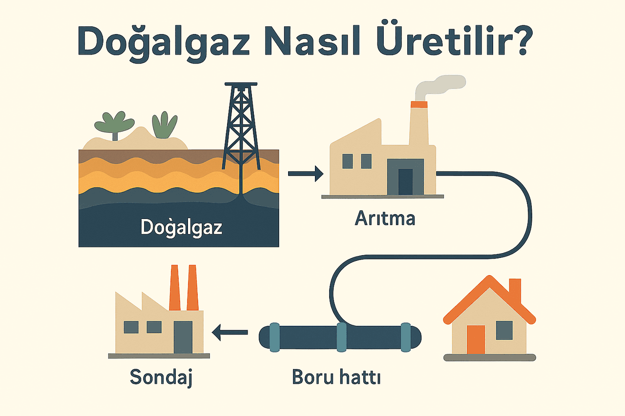 Doğalgazın Nasıl Üretildiğini Biliyor Muydun?