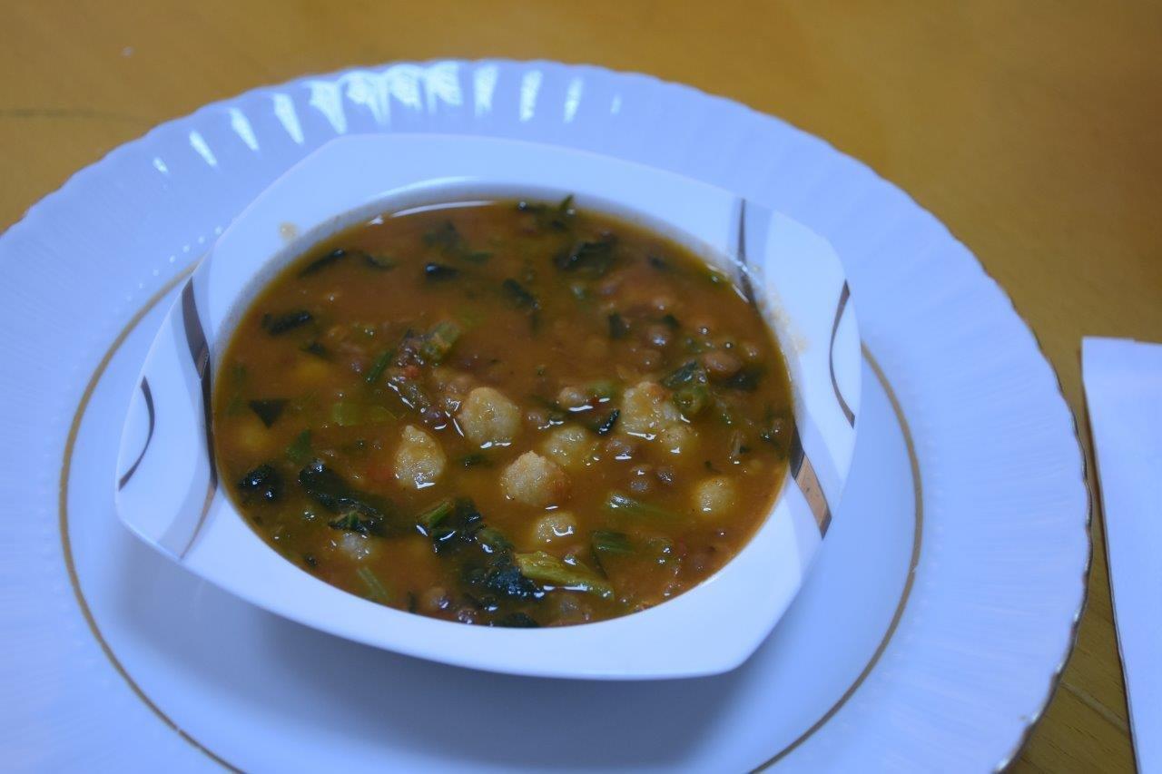 Malatya Spinach Sour Meatballs