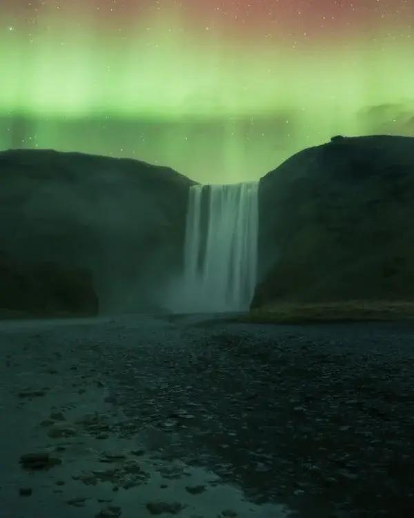 Skógafoss Şelalesi