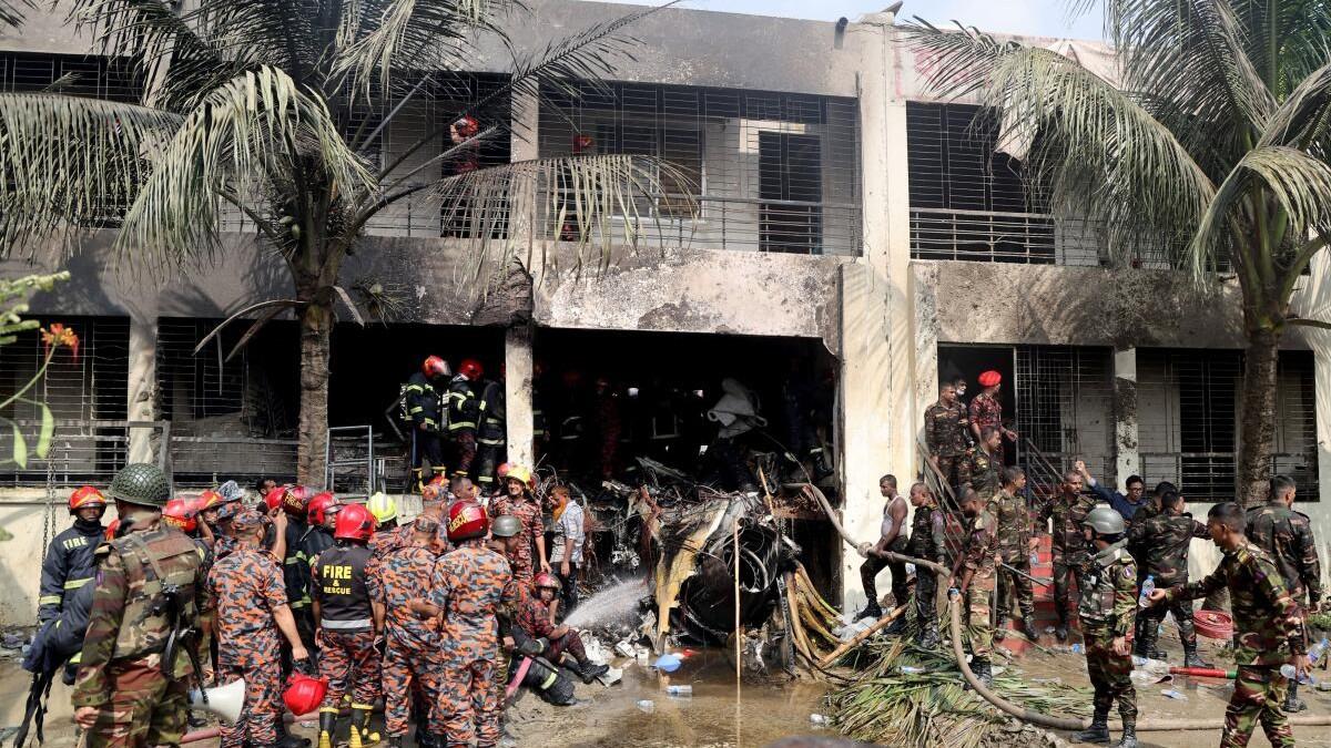 Military Training Aircraft Crash in Bangladesh (2025)