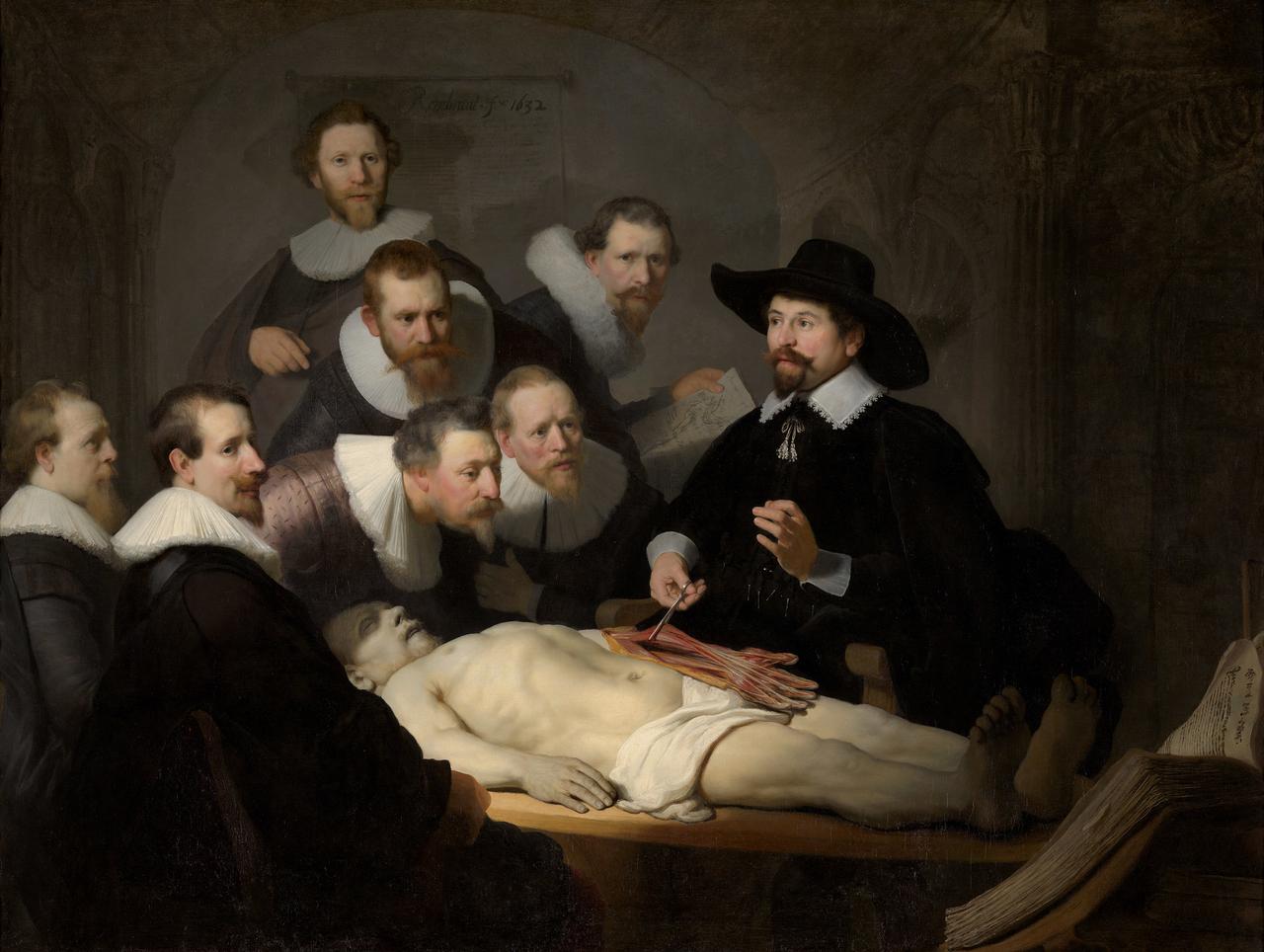 Dr. Nicolaes Tulp'un Anatomi Dersi (Tablo)