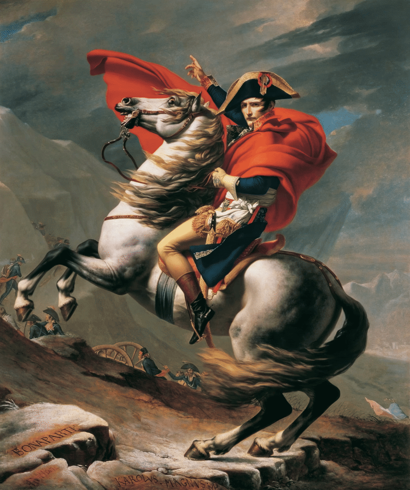Alpleri Geçen Napolyon (Tablo)