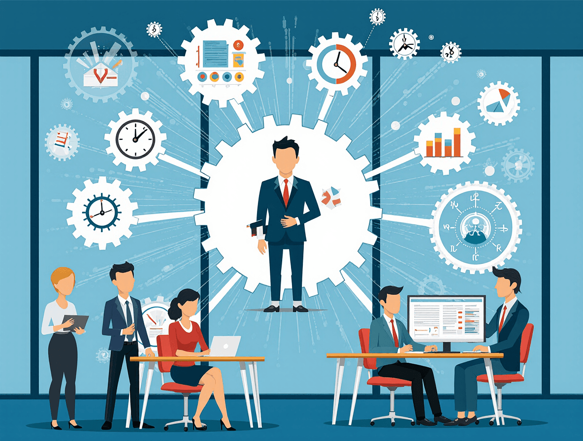 a_square-format_highly_detailed_digital_illustration_representing_the_core_elements_of_management_p_p8te6jm8m4ilckrs0y2s_4.png
