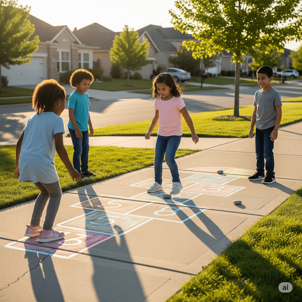 Hopscotch Game