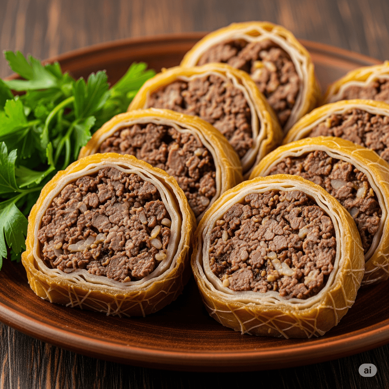 Çorlu Lamb Liver Stuffed with Rice