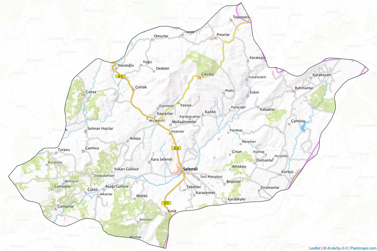 Selendi (District)